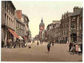 Vintage High Street Hawick A4 Photo Print