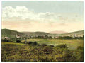 Vintage Hildburghausen with Gleichbergen Thuringia Germany A4 Photo Print