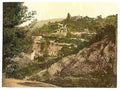 Vintage Hillside Mentone A4 Photo Print