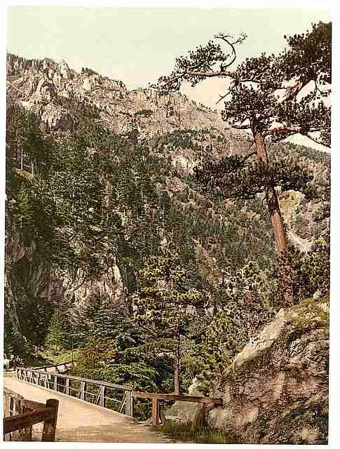 Vintage Hoellenthal Lower Austria A4 Photo Print