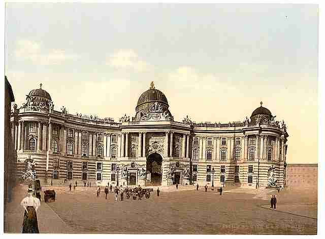 Vintage Hofburg Vienna A4 Photo Print