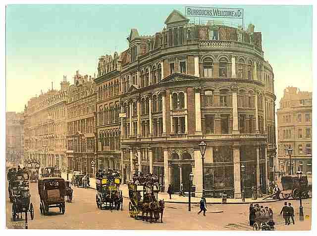 Vintage Holborn Viaduct London A4 Photo Print