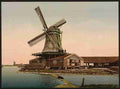 Vintage Holland Molen A4 Photo Print