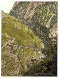 Vintage Hollenthalklamm Upper Bavaria A4 Photo Print