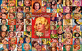 Vintage Hollywood Actresses 1930s Vintage Retro Advert Poster
