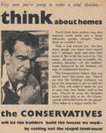 Vintage Homes Builders 1950s Vintage Retro Advert Poster
