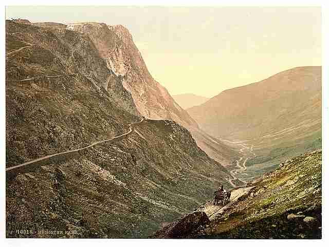 Vintage Honister Pass Lake District A4 Photo Print