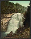 Vintage Horse Pasture Falls Sapphire NC A4 Photo Print