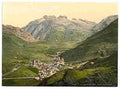 Vintage Hospenthal Andermatt A4 Photo Print