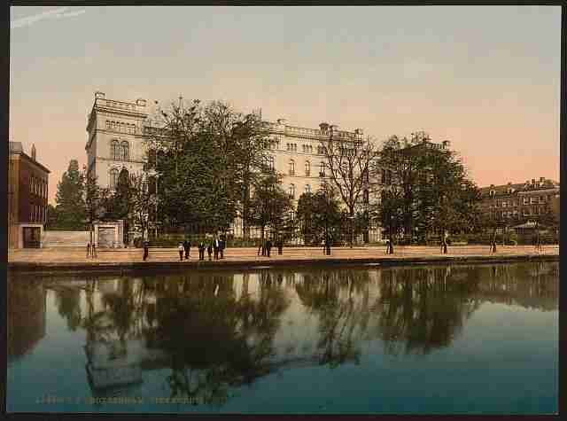 Vintage Hospital Rotterdam A4 Photo Print