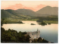 Vintage Hotel And Ben Lui Loch Awe Scotland A4 Photo Print