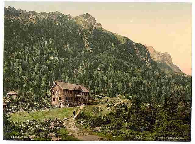 Vintage Hotel Gemse Tatra A4 Photo Print