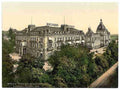 Vintage Hotel Kaiserhof and Augusta Victoria Baths Wiesbaden Hesse A4 Photo Print