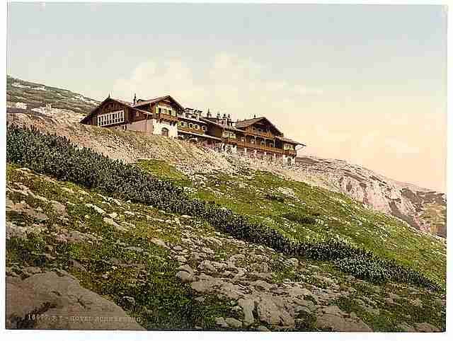 Vintage Hotel Schneeberg Lower Austria A4 Photo Print