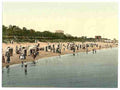 Vintage Hotel and beach Colberg Pommeraina A4 Photo Print