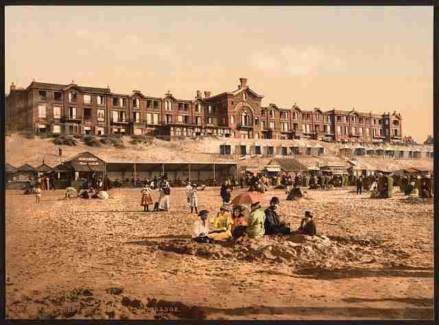 Vintage Hotel dOrange Scheveningen A4 Photo Print