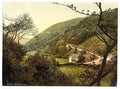 Vintage Hunters Inn Lynton and Lynmouth A4 Photo Print