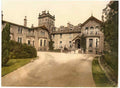 Vintage Hydropathic Building Bridge Of Allan Scotland A4 Photo Print