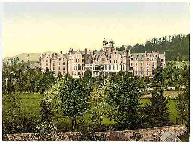 Vintage Hydropathic Creiff A4 Photo Print