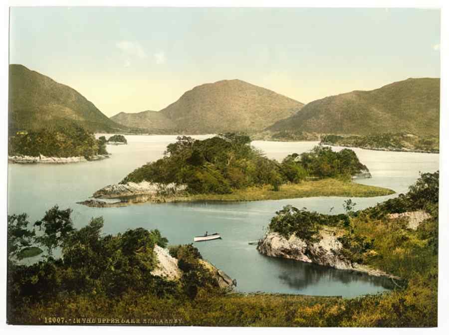 Vintage In The Upper Lake Killarney County Kerry Ireland A4 Photo Print