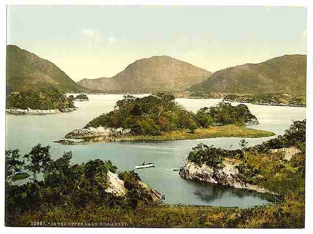 Vintage In the Upper Lake Killarney County Kerry A4 Photo Print