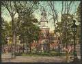 Vintage Independence Hall Philadelphia A4 Photo Print