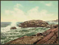 Vintage Indian Rock Narragansett Pier A4 Photo Print