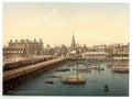 Vintage Inner Harbour Lowestoft England A4 Photo Print