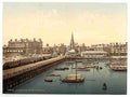 Vintage Inner harbor Lowestoft A4 Photo Print