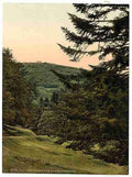 Vintage Inselsberg Thuringia A4 Photo Print