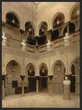 Vintage Interior of governors palace Algiers A4 Photo Print