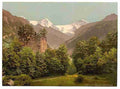 Vintage Interlaken Bernese Oberland 2 A4 Photo Print