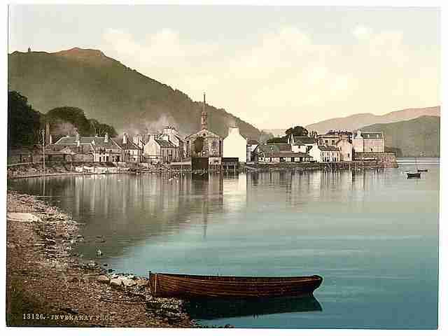 Vintage Inveraray from S A4 Photo Print