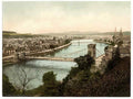 Vintage Inverness From Castle Scotland A4 Photo Print