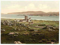 Vintage Iona Cathedral Abbey Iona A4 Photo Print