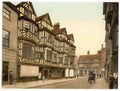 Vintage Irelands Mansion Shrewsbury England A4 Photo Print