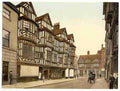 Vintage Irelands Mansion Shrewsbury A4 Photo Print