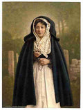 Vintage Irish colleen II A4 Photo Print