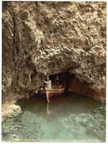 Vintage Island of Busi Dalmatia A4 Photo Print
