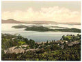 Vintage Islands from Luss Quarries Loch Lomond A4 Photo Print