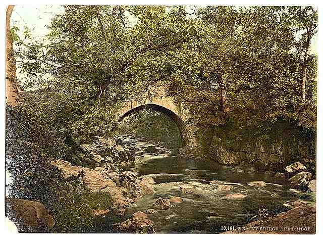 Vintage Ivybridge the bridge Plymouth A4 Photo Print