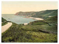Vintage Jersey Bonne Nuit Bay Channel Islands A4 Photo Print