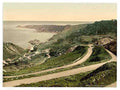 Vintage Jersey Bouley Bay Channel Islands A4 Photo Print