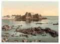 Vintage Jersey Elizabeth Castle St Heliers Channel Islands A4 Photo Print