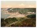 Vintage Jersey Greve De Lecq Channel Islands England A4 Photo Print