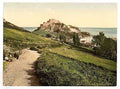 Vintage Jersey Mont Orgueil Castle Channel Island A4 Photo Print