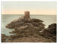 Vintage Jersey Noirmont Point Channel Islands England A4 Photo Print