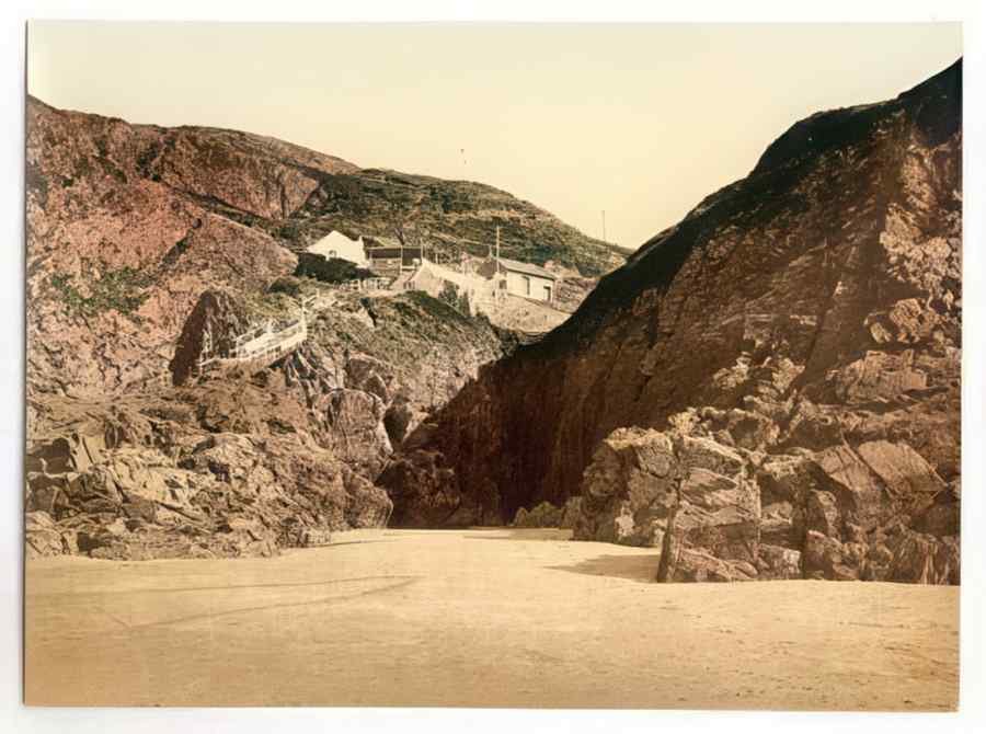 Vintage Jersey Plemont Ii Channel Islands England A4 Photo Print