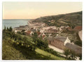 Vintage Jersey Rozel Bay Channel Islands England A4 Photo Print