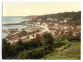 Vintage Jersey Saint Aubins Channel Islands England A4 Photo Print